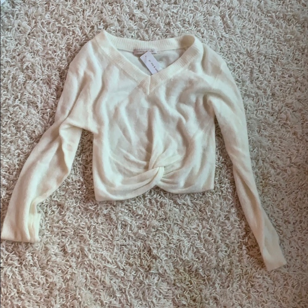 White Knit Sweater